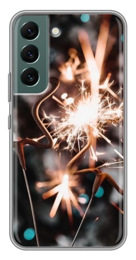 Чехол с печатью "Бенгальские огни" для Samsung Galaxy S22 Plus