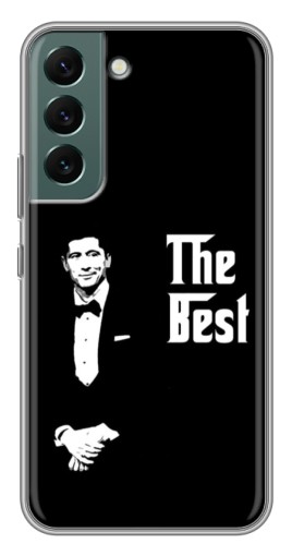 Чехол с печатью "Best Футболист" для Samsung Galaxy S22 Plus