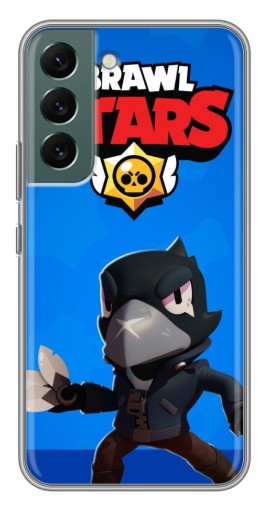 Чехол с печатью "Боевой Crow" для Samsung Galaxy S22 Plus