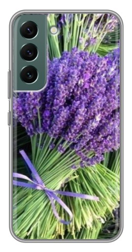 Чехол с картинкой "Букет лаванды" для Samsung Galaxy S22 Plus