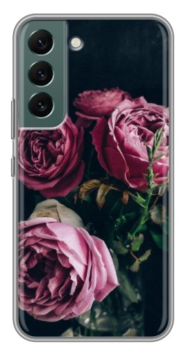 Силиконовый чехол с изображением "Букет роз" для Samsung Galaxy S22 Plus