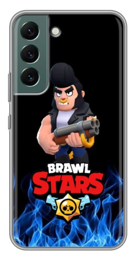 Чехол с принтом "Булл в огне" для Samsung Galaxy S22 Plus