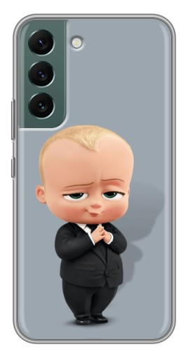 Чехол с принтом "Деловой ребенок" для Samsung Galaxy S22 Plus