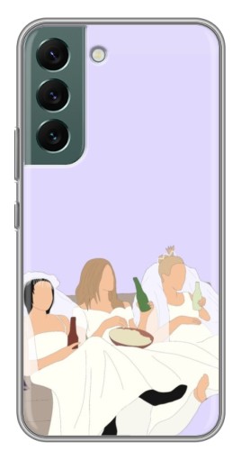 Чехол с картинкой "Девушки Друзья" для Samsung Galaxy S22 Plus