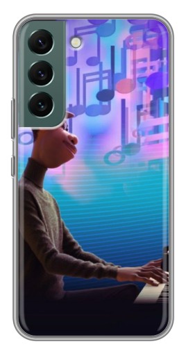 Чехол с картинкой "Джейми Фокс" для Samsung Galaxy S22 Plus