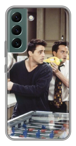 Чехол с принтом "Джо и Чендлер" для Samsung Galaxy S22 Plus