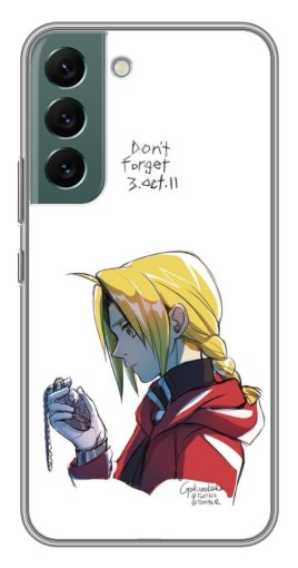 Чехол с печатью "Эд Эрлик с часами" для Samsung Galaxy S22 Plus