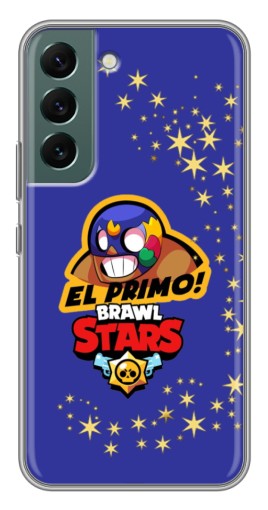 Чехол с принтом "El Primo в маске" для Samsung Galaxy S22 Plus
