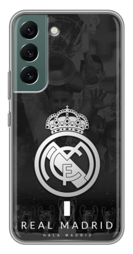 Чехол с картинкой "Эмблема Реала" для Samsung Galaxy S22 Plus