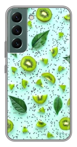 Чехол с печатью "Фон киви" для Samsung Galaxy S22 Plus
