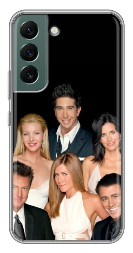 Чехол с принтом "Фото Друзья" для Samsung Galaxy S22 Plus