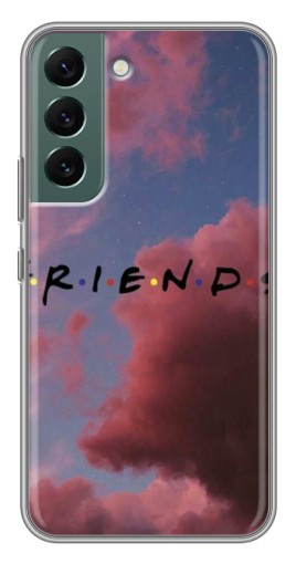 Чехол с картинкой "Friends" для Samsung Galaxy S22 Plus
