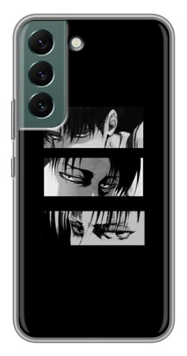 Чехол с печатью "Глаза Аккермана" для Samsung Galaxy S22 Plus