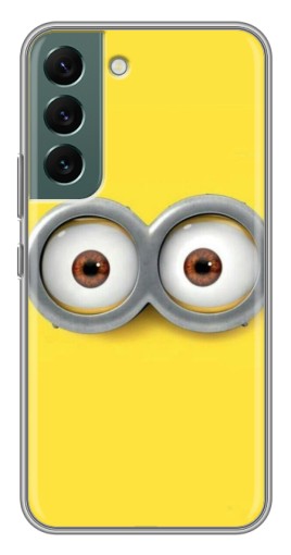 Чехол с печатью "Глаза Боба миньона" для Samsung Galaxy S22 Plus