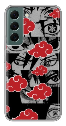 Чехол с принтом "Глаза Итачи" для Samsung Galaxy S22 Plus