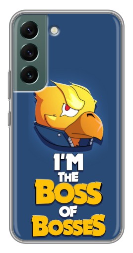 Чехол с печатью "Gold Boss" для Samsung Galaxy S22 Plus