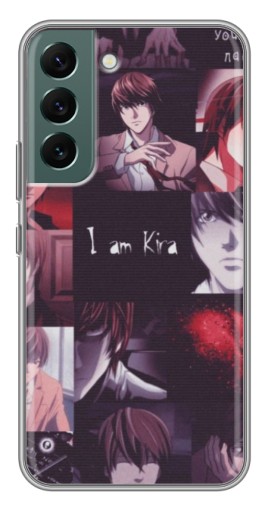 Силиконовый чехол с изображением "I am Kira" для Samsung Galaxy S22 Plus