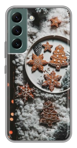 Чехол с принтом "Имбирные пряники" для Samsung Galaxy S22 Plus
