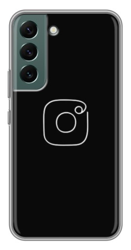Чехол с печатью "Инстаграм" для Samsung Galaxy S22 Plus