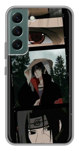 Силиконовый чехол с изображением "Итачи на фото" для Samsung Galaxy S22 Plus