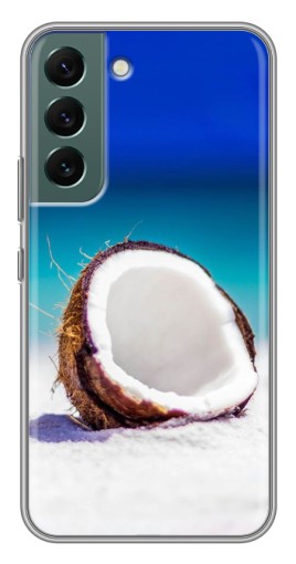Чехол с печатью "Кокос на пляже" для Samsung Galaxy S22 Plus