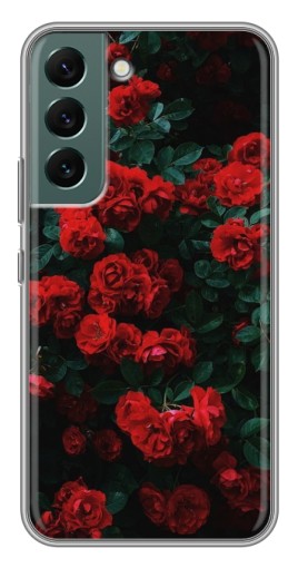 Чехол с принтом "Красные розы" для Samsung Galaxy S22 Plus