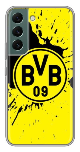 Чехол с принтом "Красочный лого BVB" для Samsung Galaxy S22 Plus