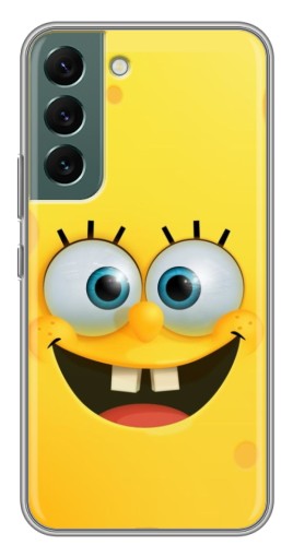 Чехол с печатью "Квадратный Губка Боб" для Samsung Galaxy S22 Plus