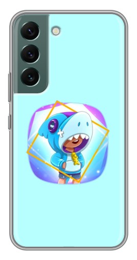 Силиконовый чехол с изображением "Леон Акула" для Samsung Galaxy S22 Plus