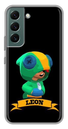 Чехол с печатью "LEON" для Samsung Galaxy S22 Plus