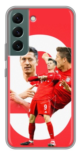 Чехол с печатью "Левандовски" для Samsung Galaxy S22 Plus