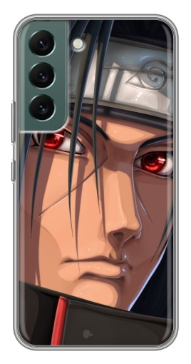 Чехол с печатью "Лицо Итачи" для Samsung Galaxy S22 Plus