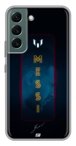Чехол с печатью "Логотип Месси" для Samsung Galaxy S22 Plus