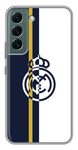 Чехол с принтом "Логотип Real" для Samsung Galaxy S22 Plus