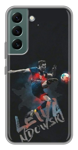 Чехол с картинкой "Лёва" для Samsung Galaxy S22 Plus