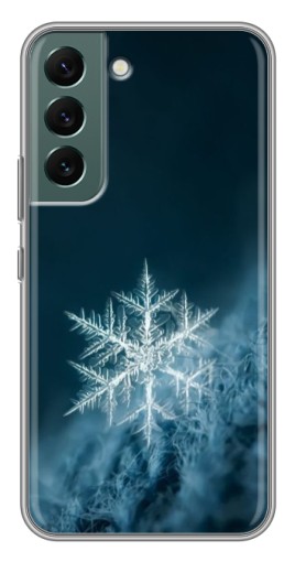 Чехол с картинкой "Маленькая снежинка" для Samsung Galaxy S22 Plus