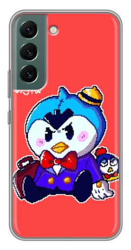 Силиконовый чехол с изображением "Маленький Мистер Пи" для Samsung Galaxy S22 Plus