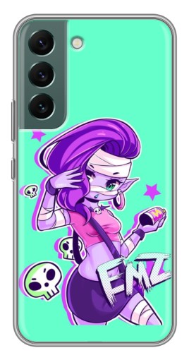 Чехол с картинкой "Милая Emz" для Samsung Galaxy S22 Plus