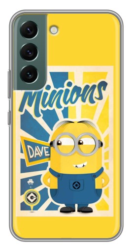 Чехол с картинкой "Minions" для Samsung Galaxy S22 Plus