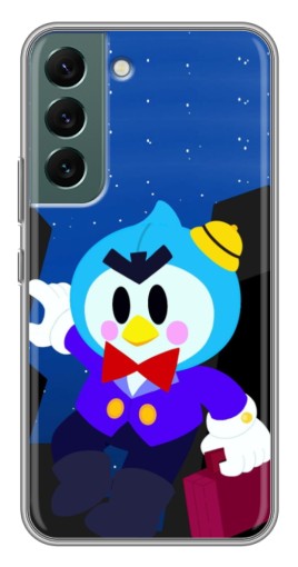 Чехол с принтом "Мистер Пи с чемоданчиком" для Samsung Galaxy S22 Plus