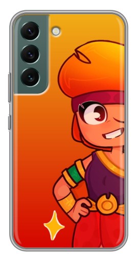 Чехол с принтом "Мультяшная Амбер" для Samsung Galaxy S22 Plus
