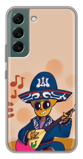 Чехол с печатью "Музыкант Poco" для Samsung Galaxy S22 Plus