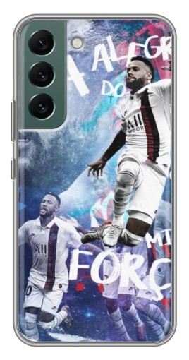 Силиконовый чехол с изображением "Неймар Джуниор" для Samsung Galaxy S22 Plus