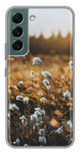 Чехол с печатью "Нежные полевые цветы" для Samsung Galaxy S22 Plus
