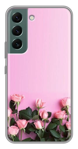 Чехол с печатью "Нежные розы" для Samsung Galaxy S22 Plus