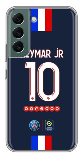 Силиконовый чехол с изображением "Номер Неймара" для Samsung Galaxy S22 Plus
