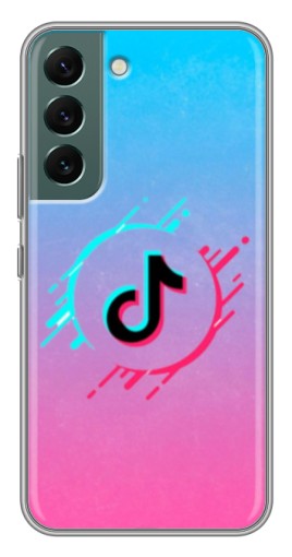 Чехол с принтом "Нота ТикТок" для Samsung Galaxy S22 Plus