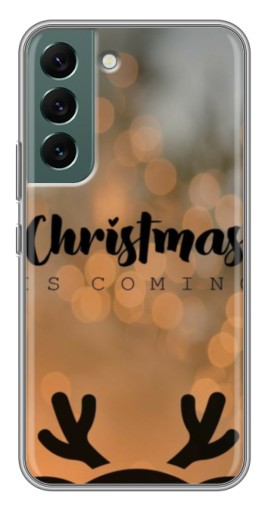 Чехол с печатью "Новогодняя заставка" для Samsung Galaxy S22 Plus