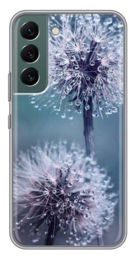 Чехол с печатью "Одуванчик с капельками" для Samsung Galaxy S22 Plus