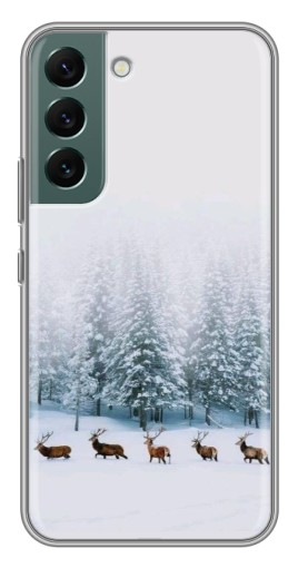 Чехол с принтом "Олени в лесу" для Samsung Galaxy S22 Plus